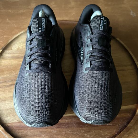 Brooks Glycerin GTS 21 Supportive Women's 7 Black Road Running Shoes Sneakers - Picture 10 of 16